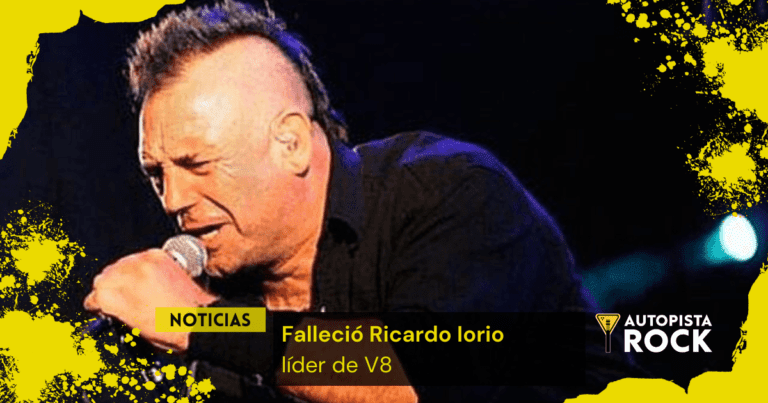 Falleció Ricardo Iorio, líder de V8, Hermética y Almafuerte