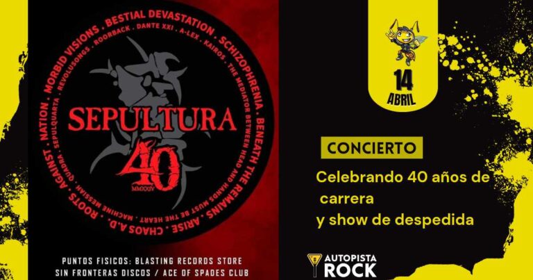 SEPULTURA – BOGOTÁ