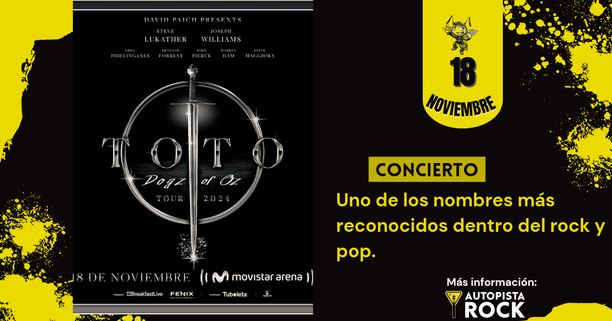 Toto regresa en concierto a&hellip;