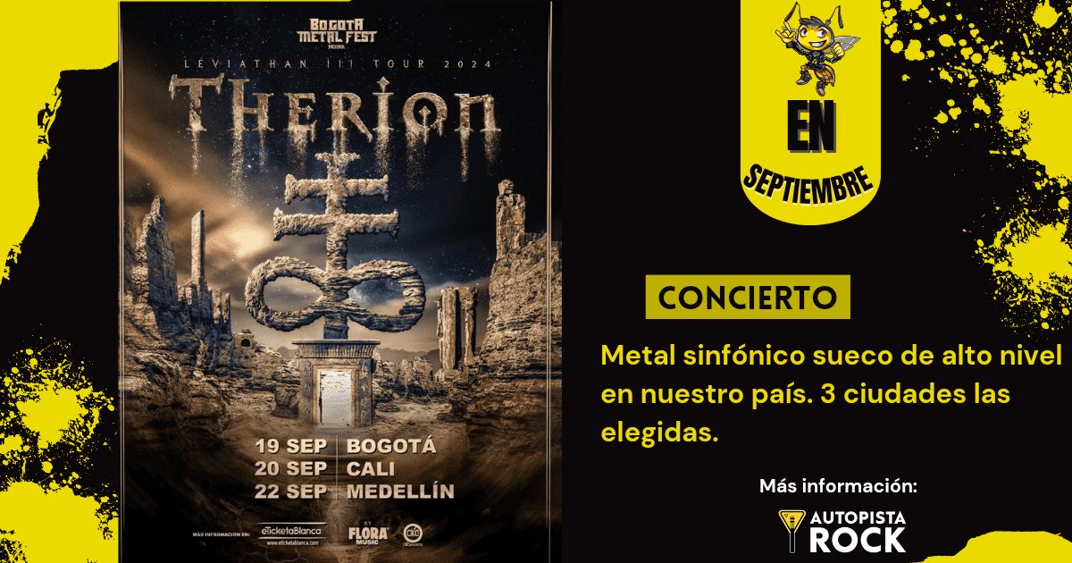 Therion regresa a nuestro país&hellip;