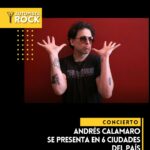 Andrés Calamaro realizará gira por Colombia en 2025