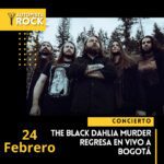 The Black Dahlia Murder regresa en vivo a Bogotá