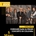 Foreigner debutará en Colombia en 2025
