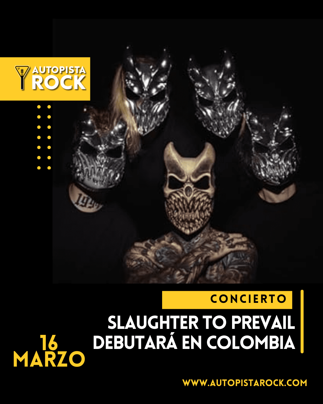 Slaughter to Prevail debutará en Colombia 