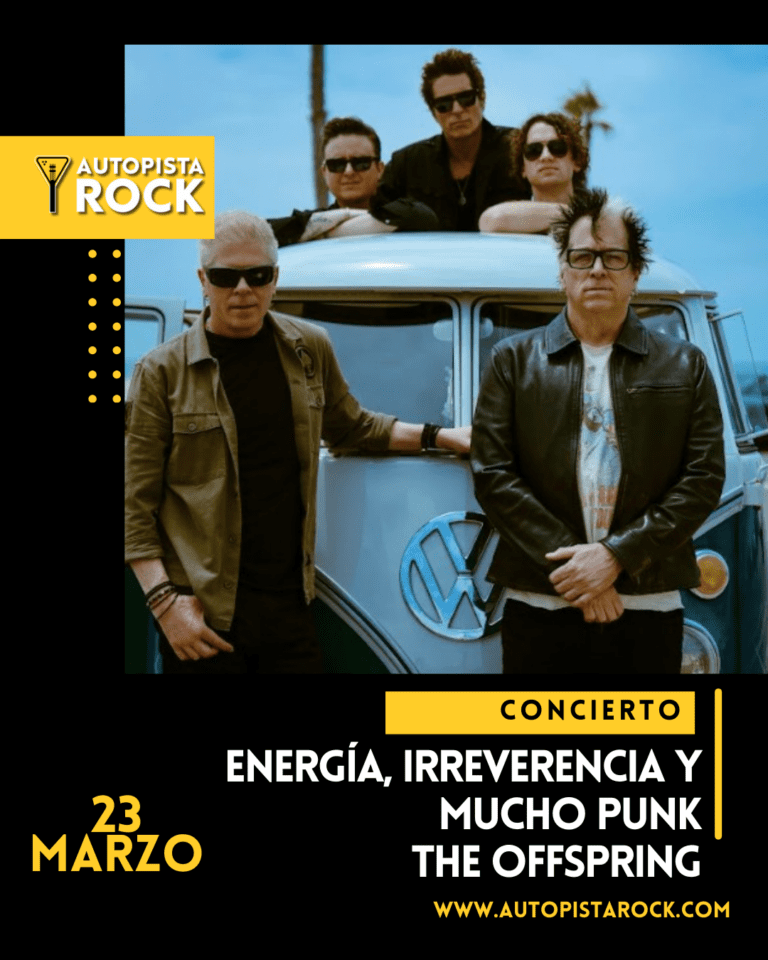 The Offspring regresa en concierto a Bogotá