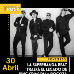 La superbanda Beat traerá el legado de King Crimson a Bogotá 
