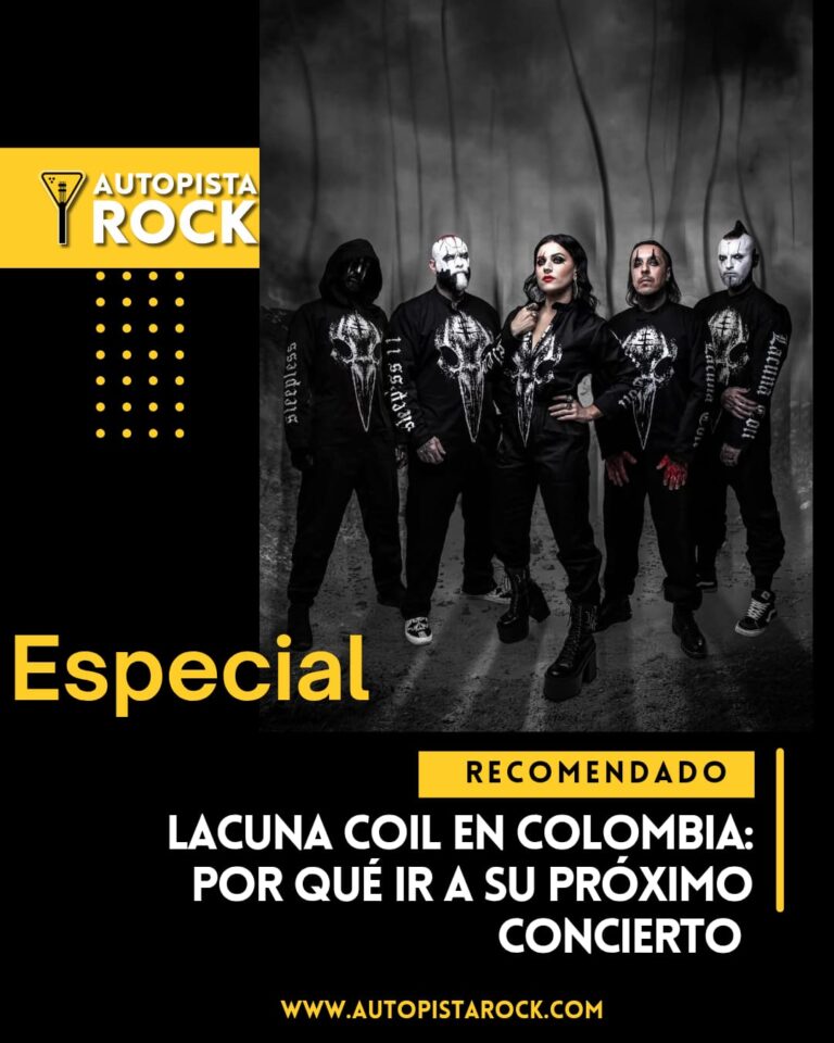 Lacuna Coil en Colombia: Por qué ir a su próximo concierto