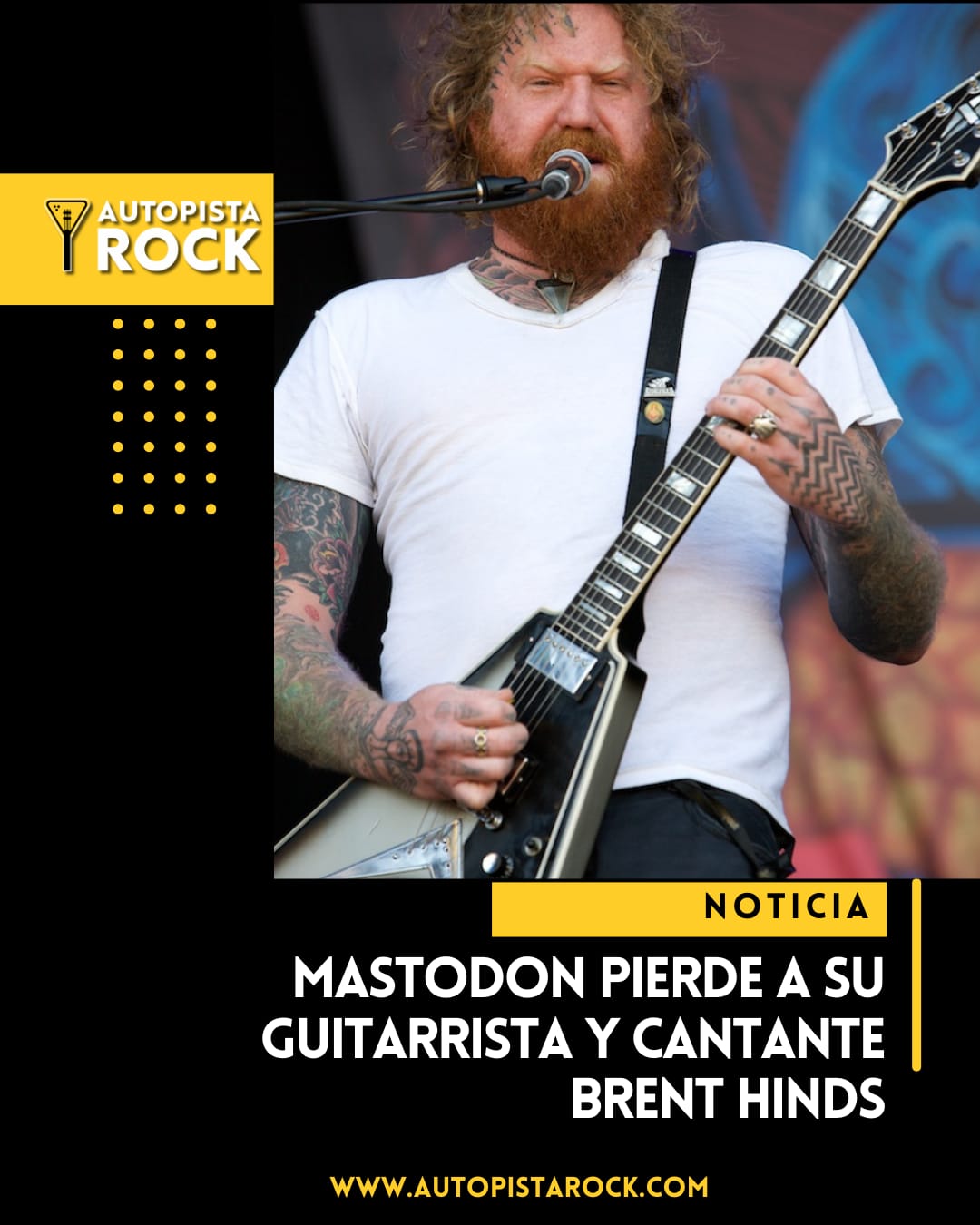 Mastodon pierde a su cantante&hellip;