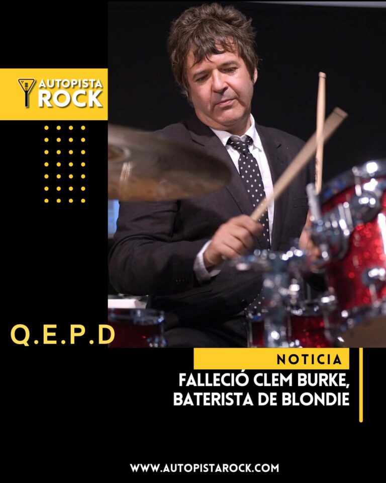 Falleció Clem Burke, baterista de Blondie 