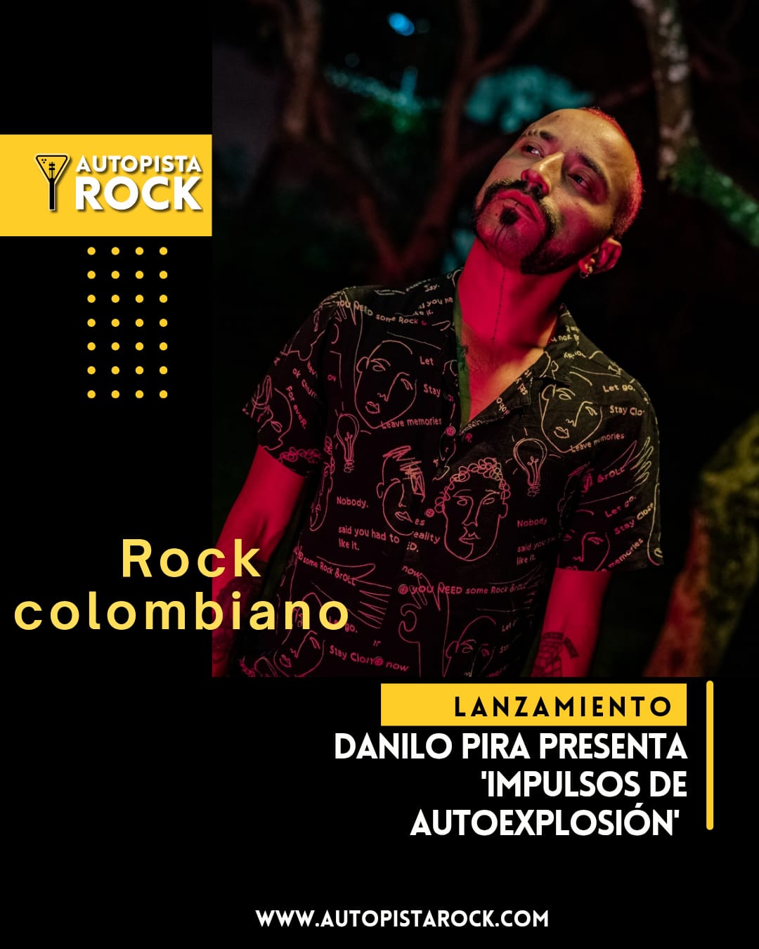 El bogotano Danilo Pira nos presenta ‘Impulsos de autoexplosión’