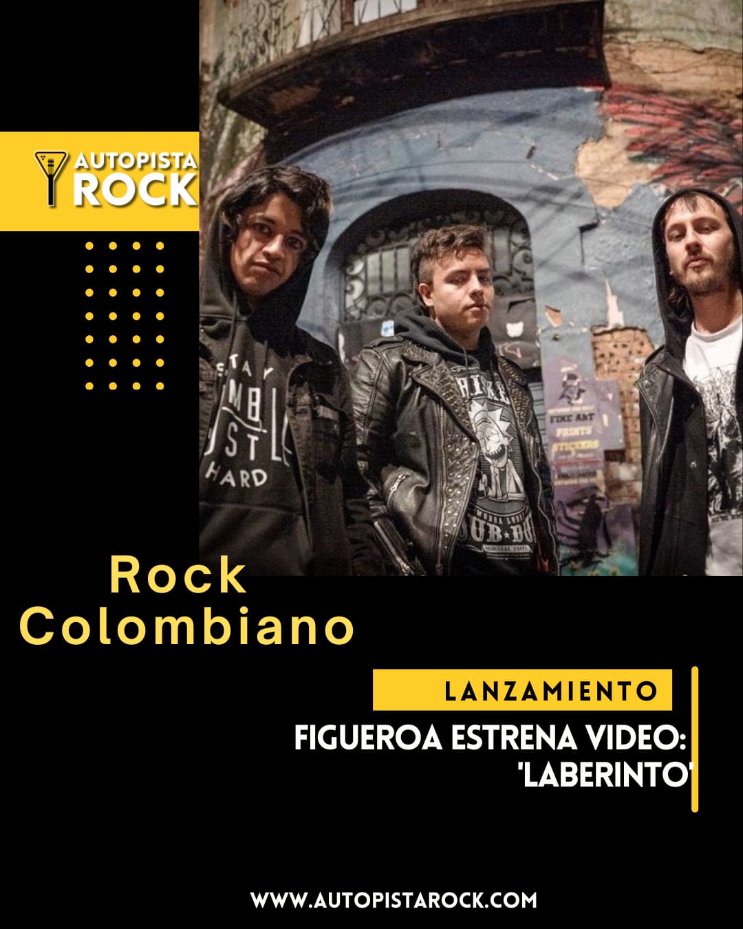Los bogotanos Figueroa estrenan video: ‘Laberinto’