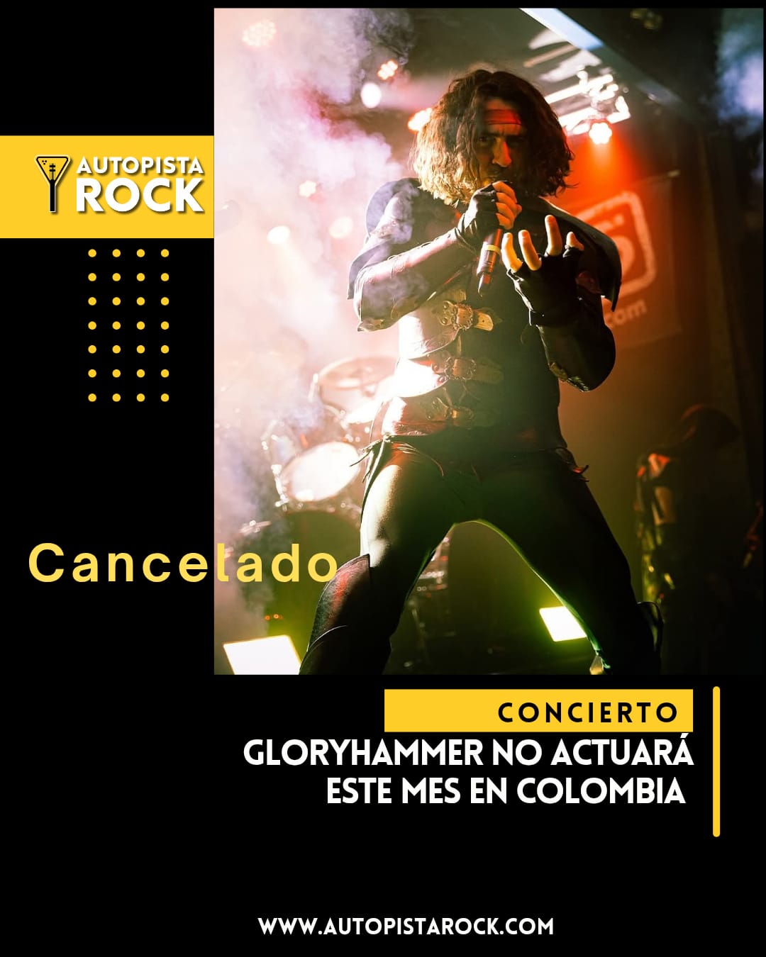 Show de Gloryhammer en Colombia&hellip;