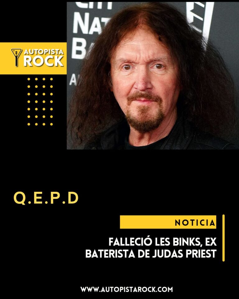 Falleció Les Binks, ex baterista de Judas Priest