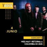 Miss May I retorna a Colombia en 2025