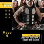 Sabaton retorna en concierto a Colombia en 2025