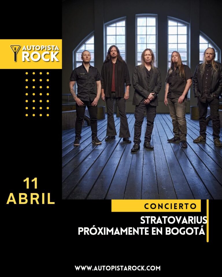 Stratovarius en vivo próximanente en Bogotá 