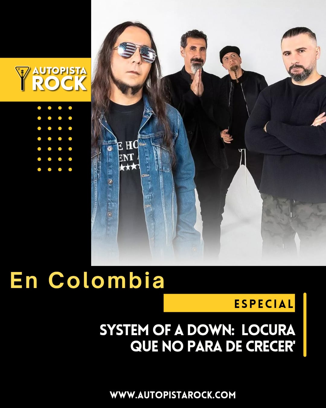 System of Down en Colombia – Locura que no para de crecer