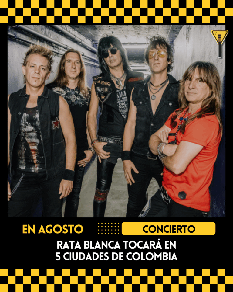 Rata Blanca realizará cinco conciertos en Colombia 