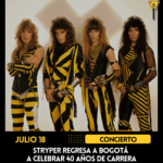 Stryper regresa a Bogotá para celebrar 40 años de carrera