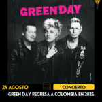 Green Day regresa a Colombia en 2025 