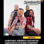Lamentable: agredido cantante de Narcocracia en pleno concierto 