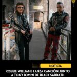 Robbie Williams lanza canción junto al guitarrista Tony Iommi de Black Sabbath