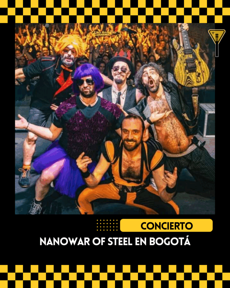 Concierto Nanowar en Bogotá