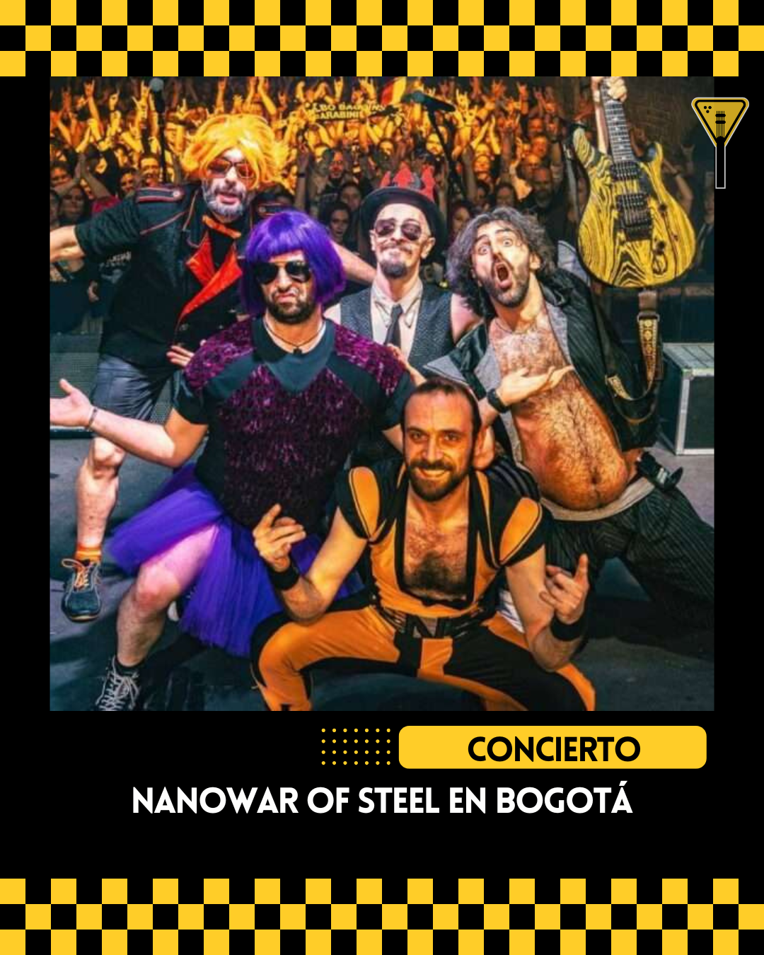 Concierto Nanowar en Bogotá