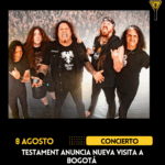 Testament anuncia nueva visita a Bogotá 