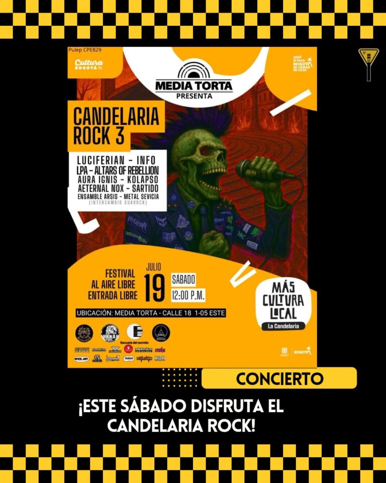 Este sábado no te pierdas el Candelaria Rock Festival 