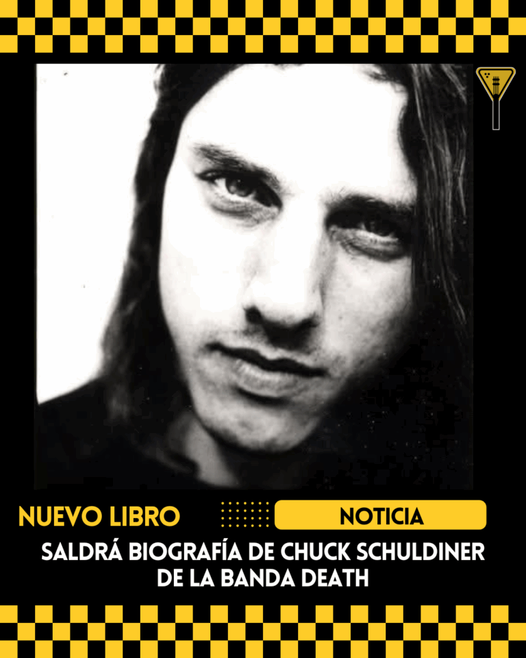 Saldrá la biografía autorizada de Chuck Schuldiner de la banda Death 