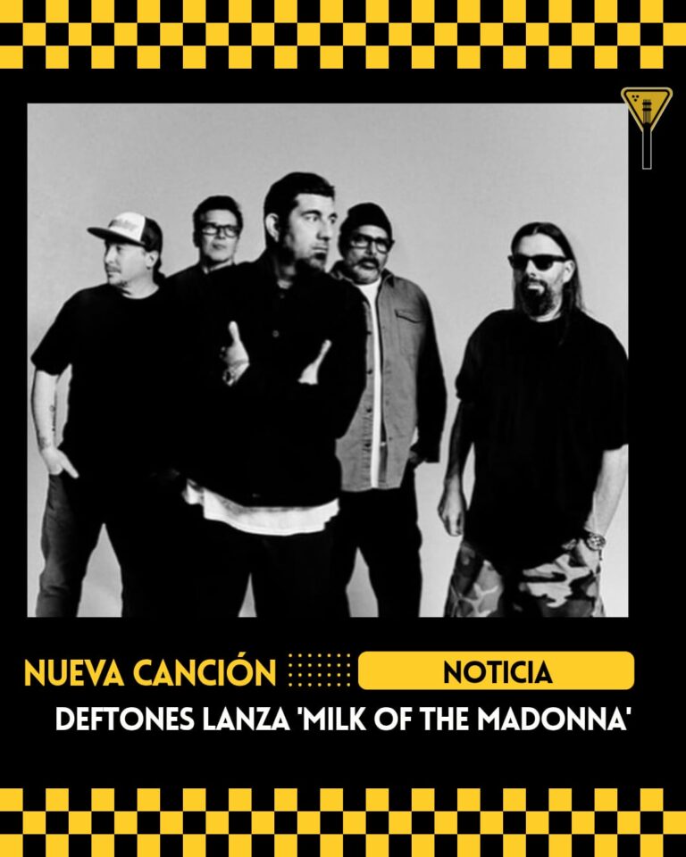 Deftones lanza nueva canción: ‘Milk of the Madonna’