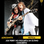 Joe Perry no descarta un último concierto de Aerosmith 