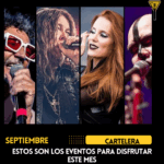 Estos son los conciertos para disfrutar en septiembre de 2025