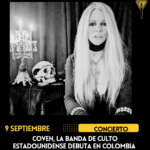 Coven, la banda de culto estadounidense debuta en Colombia 