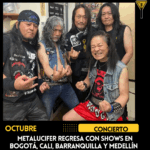 Metalucifer regresa con conciertos en Bogotá, Cali, Barranquilla y Medellín