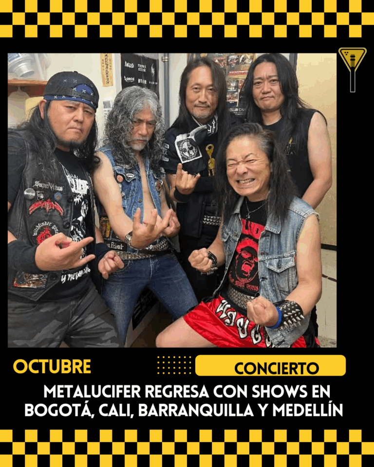 Metalucifer regresa con conciertos en Bogotá, Cali, Barranquilla y Medellín