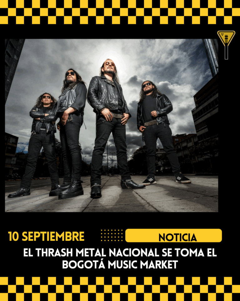 El thrash metal nacional se toma el Bogotá Music Market 