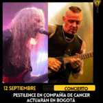 Pestilence en compañía de Cancer actuarán en Colombia 