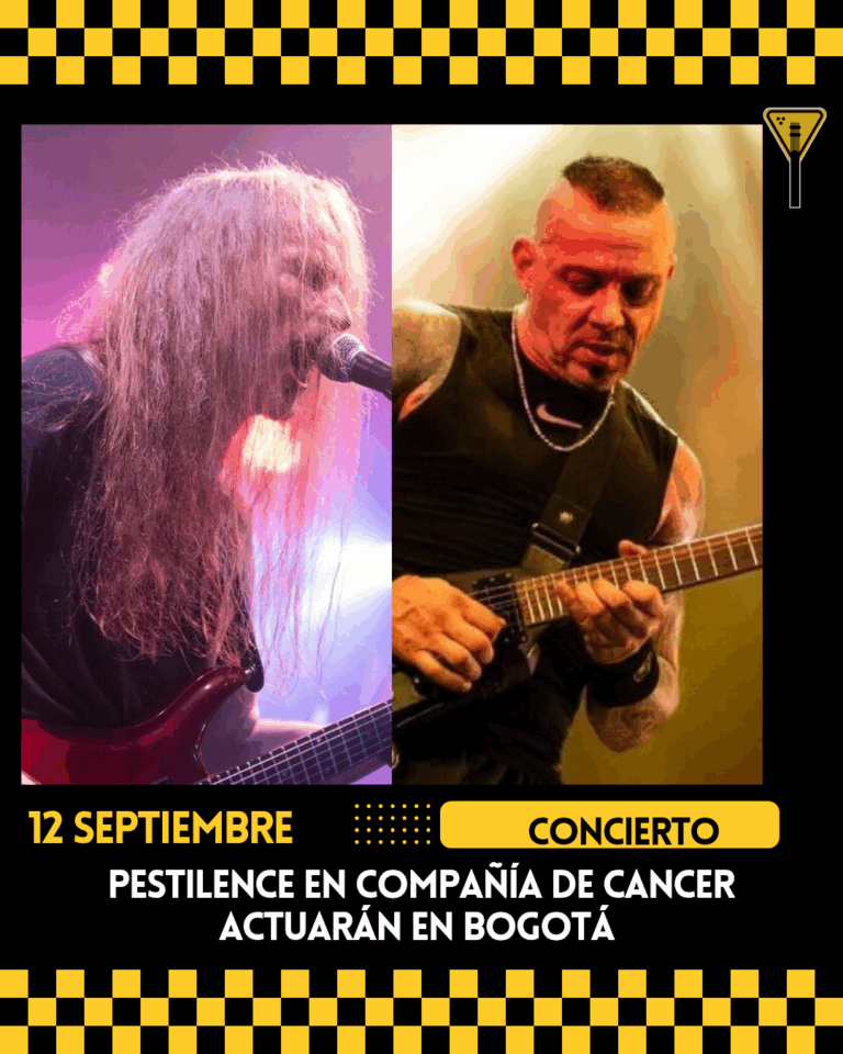 Pestilence en compañía de Cancer actuarán en Colombia 