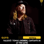 Falleció Tomas Lindberg, cantante de At the Gates 