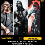Behemoth en compañía de Deicide remecerán Bogotá