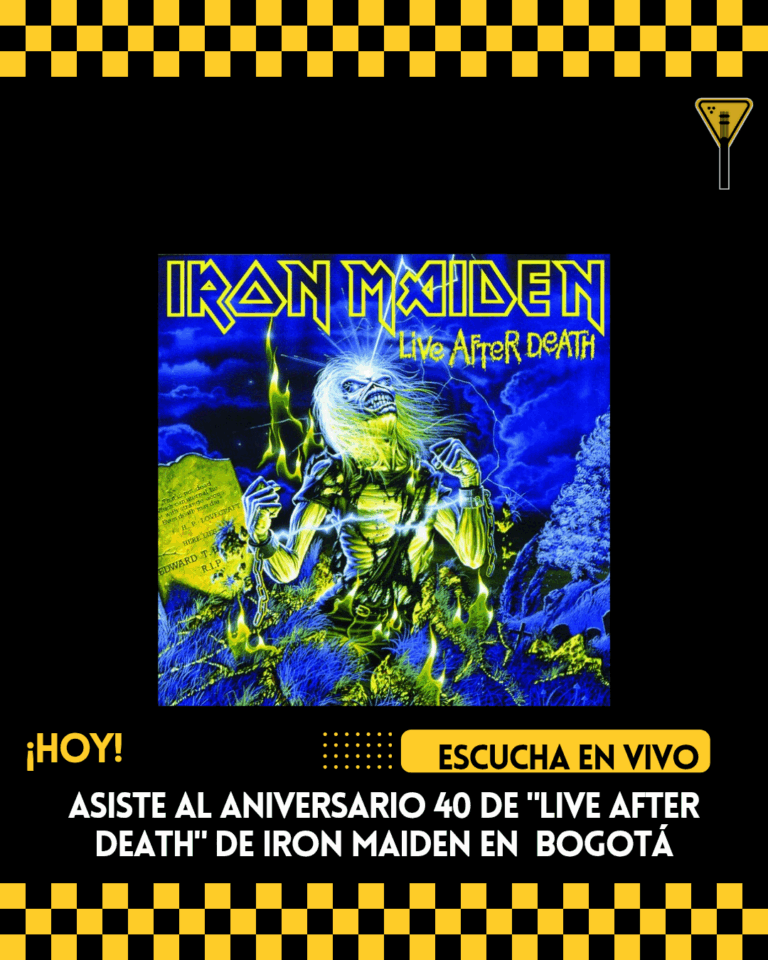 Celebración de Iron Maiden: 40 años de “Live After Death”