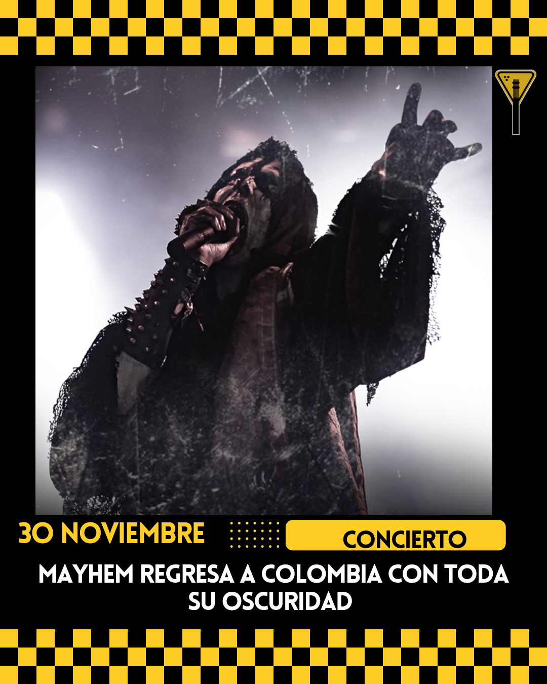 Mayhem regresa a Colombia con toda su oscuridad