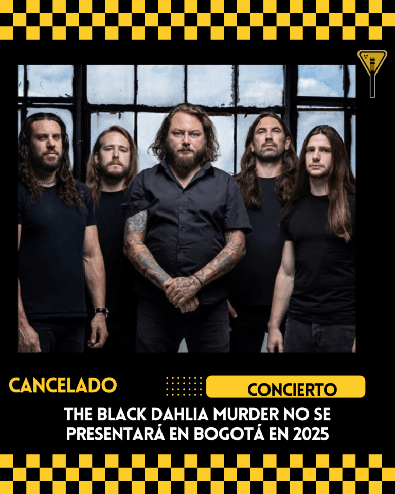The Black Dahlia Murder canceló su concierto en Colombia