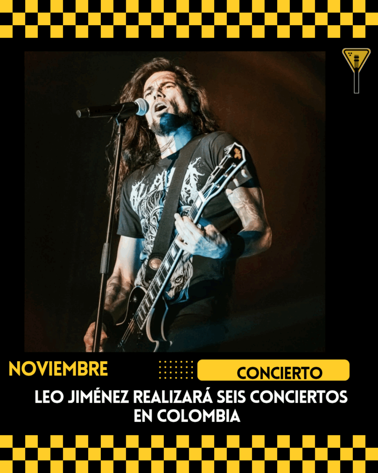 Leo Jiménez realizará seis conciertos en Colombia 
