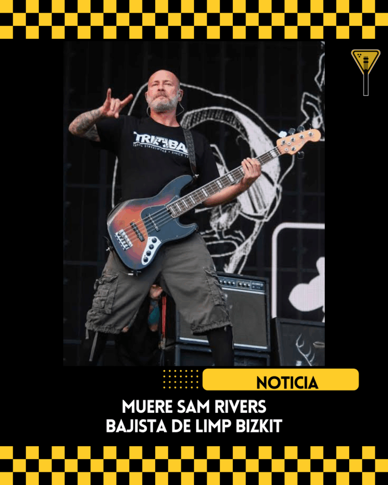Luto en el Nu Metal: Muere Sam Rivers, el inconfundible bajista y corazón de Limp Bizkit
