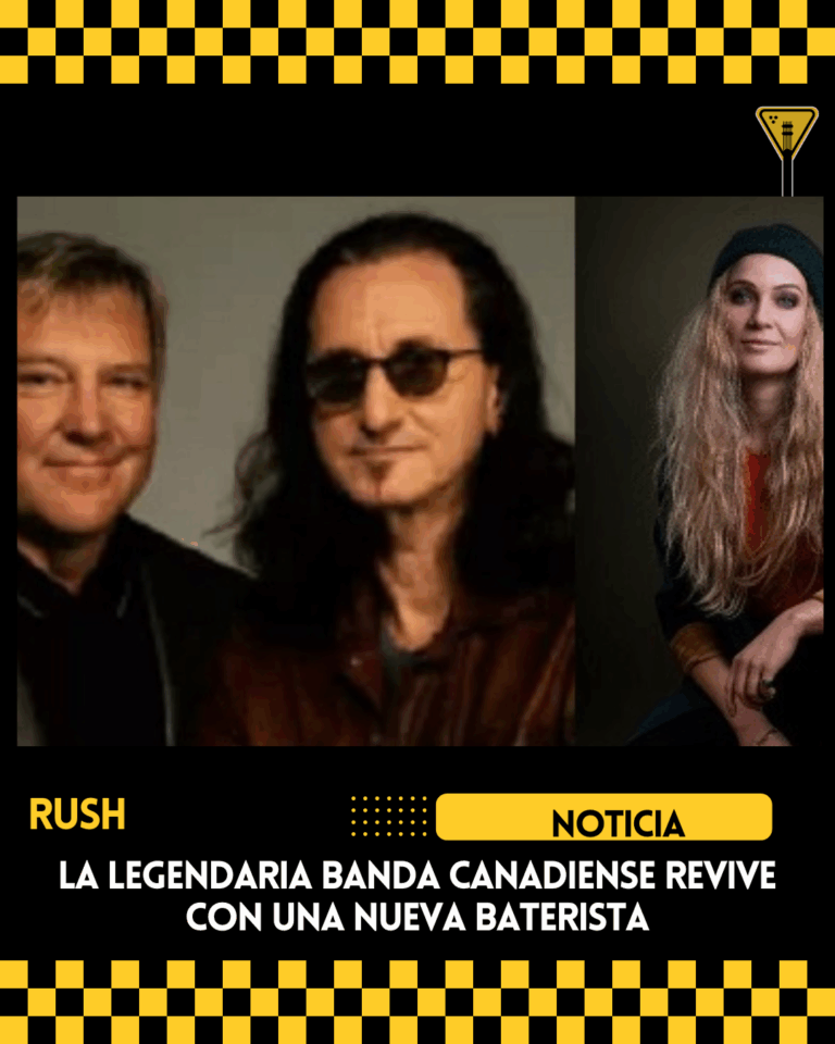 Rush anuncia su regreso en vivo con nueva baterista