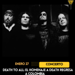 Death to All: el homenaje a Death regresa a Colombia