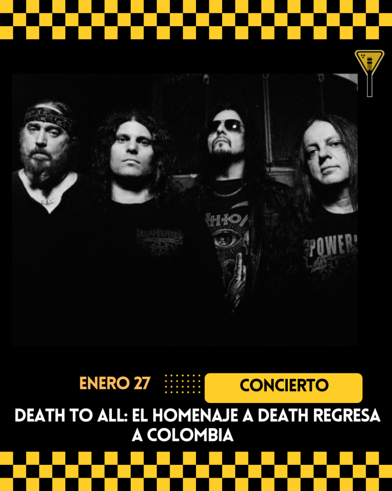 Death to All: el homenaje a Death regresa a Colombia